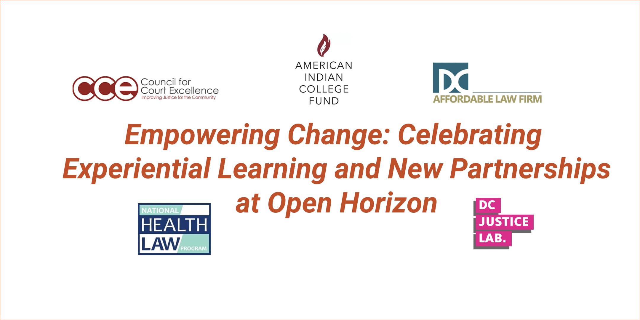 Empowering Change: Celebrating Experiential Learning and New Partnerships at Open Horizon